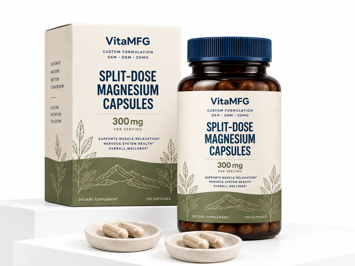 Bisglycinate-Led Magnesium Capsules